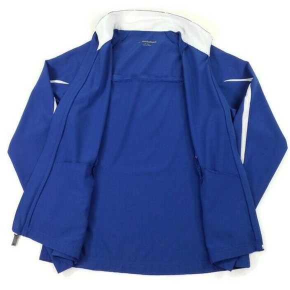 Nordic Track Blue Softshell Long Sleeve Full Zip Jacket Womens Size Medium - Picture 8 of 12
